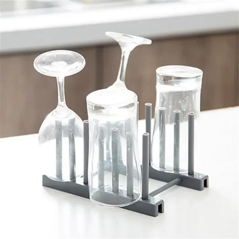 Plastic Dish Rack Storage Draining Racks Removable Shelf Plate Pot Lid Rack Storage Organizer Gadgets Supplies Kitchen Tools