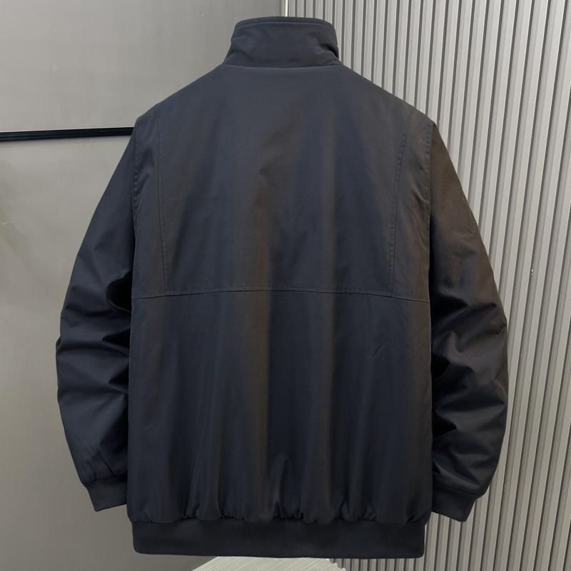 Plus Size 5XL-11XL Autumn Winter Warm Jackets for Men Thick Outerwears Casual Long Sleeve Tops Oversize Men's Coat