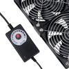 220V 120mm 3000RPM Fan Cooling with Controller 12cm 12V Btc Machine Chassis Workstation Cabinet Radiator Server Fan