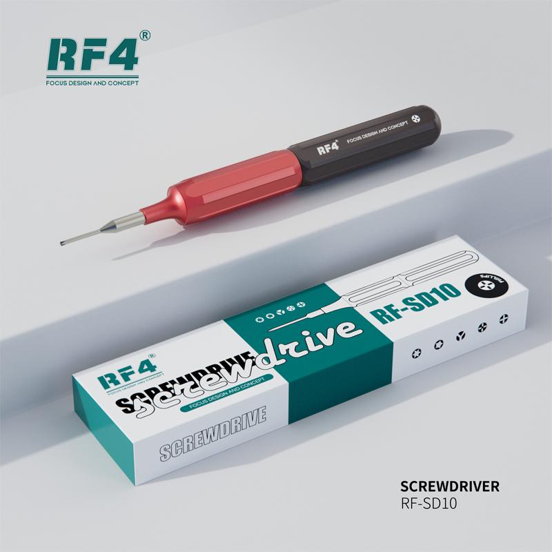 

RF4 RF-SD10 Double-bearing 5 In1 Screwdriver Set Precision Silent for Phone Clock Watch Disassembly Relieve Screw Driver