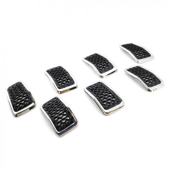 7 Pcs Front Bumper Kidney Mesh Grille For Jeep Cherokee 2019-2022 6AZ88DX8AB