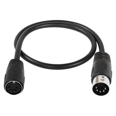 SinLoon MIDI DIN Cable for MIDI DIN To with System Instrument Performance Signal Output DIN 5-Pin Keyboards, 3.5mm (Synthesizer/Organ/Digital