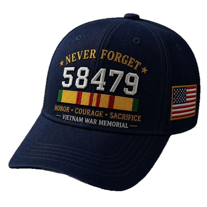 New D Digital Printing Baseball Cap Men's and Women's Gulf War Veterans Sunshade Cap Tide Brand Re