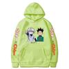Hunter X Hunter Japan Anime Menn Dame Hettegensere Harajuku Gon Killua Print Plus Size Sweatshirt Unisex Høst Vinter Streetwear