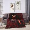 The Vampire Diaries Elena Flannel Blankets  Warm Soft Bedding Throws for Bedroom Picnic Street Trend Bedspread Sofa Bed Cover