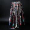 90*90cm Square Silk Scarf Women Shawl Print Satin Hijab Female Luxury Brand Square Lady Muffler Coverchief Bandanna Pareo Girl