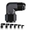 2PCS AN4 AN6 AN8 AN10 Female To Male Flare 90 Degree Swivel Hose Fitting Adapter