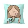 Enfermera En Apuros Doctor Nurse Medical Pillow Case Home Decor Luxury Outdoor Cushions Square Pillowcase