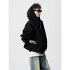 Unisex Heavyweight Hooded Sweatshirt – Spring/Autumn High-End Loose Fit Cardigan