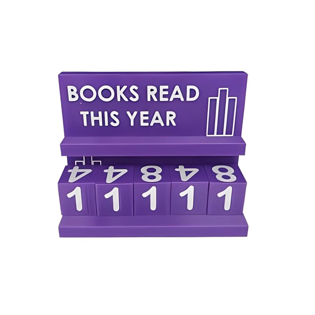 Books To Read This Year For Setting This Year's Challenge, Book Counter, Challenge Gift For Book Lovers