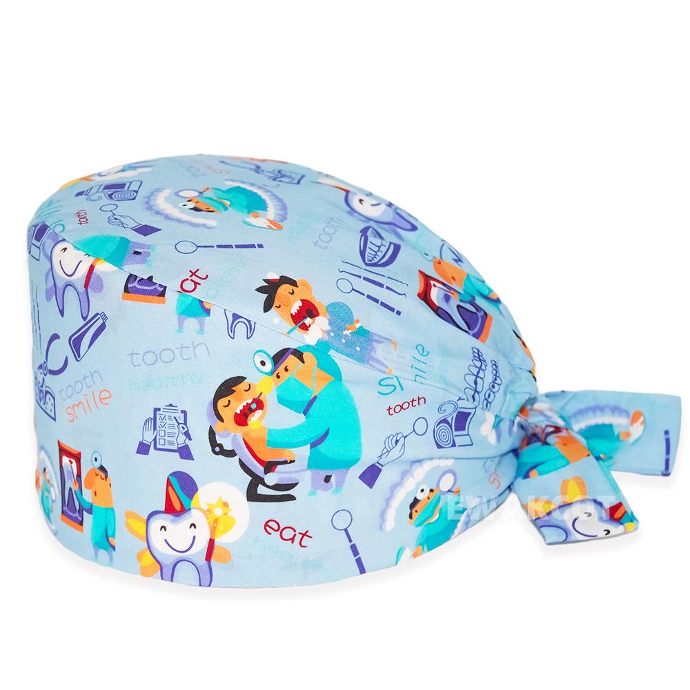 Neue Peeling-Mütze für Damen und Herren, Baumwolle, verstellbar, für Zahnarzt, Labor, Krankenhaus, Klinik, Klinik, Schönheitssalon, Spa, Tierhandlung, Tierarzt, Arbeitskappen