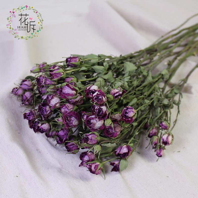 Small Dried Rose Buds for DIY Flower Arrangements and Home Decor