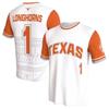 Unisex ragbyový dres Texas Longhorns, prodyšný síťovaný dres s 3D potiskem v americkém stylu, pánské oversized rychleschnoucí tričko