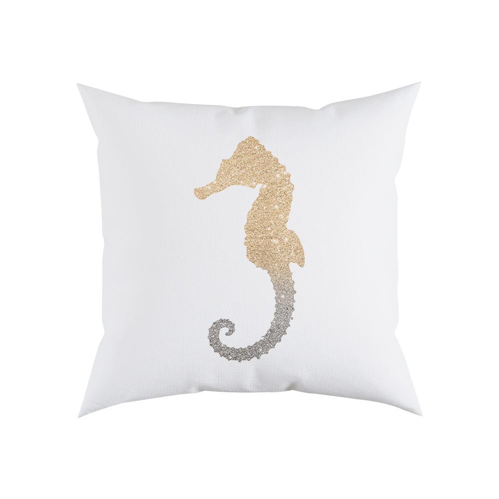 New Product Pillow Ins Nordic Style Double-sided Solid Color Plush Pillow Cover Sofa Cushion Cover