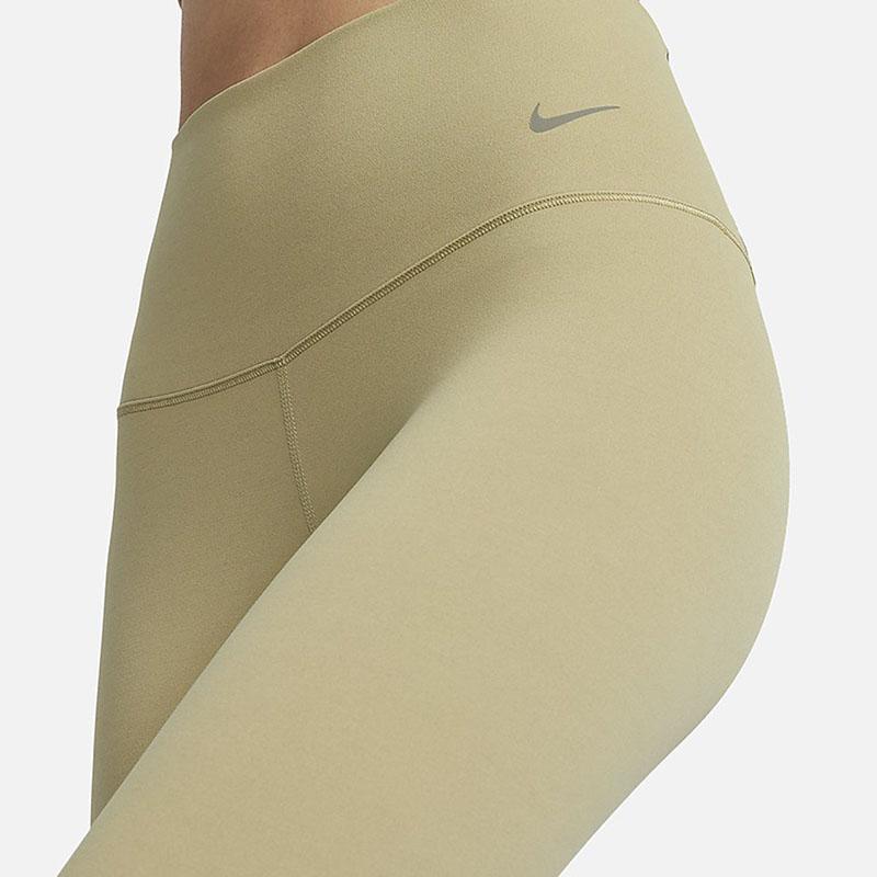 Nike Solid Color Low Intensity Training Quick Dry High Waist Sports Pants Women pants Green DQ6014-276