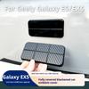 For Geely Galaxy E5 EX5 Car Emblem Blackening Modification Accessory Black Warrior Decor Steering Wheel Emblem Front Car Emblem