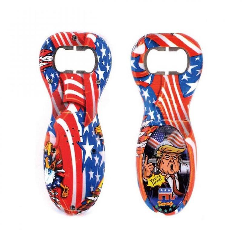 New Donald Trump Bottch Bottle Opener Trump Sound Talk Phrases Speaking Phrases Torkscrew Flag American Flag Bottle Opener Toys Gifts