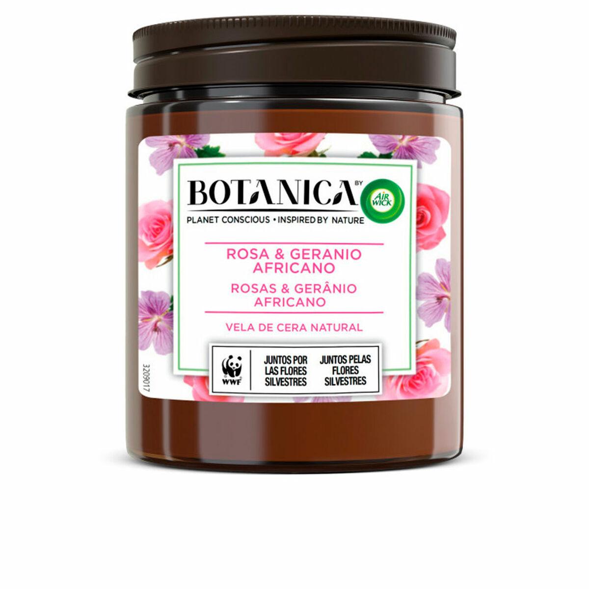 

Ароматическая свеча Air Wick Botanica Geranium Roses 205 г