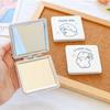 Double-Sided Folding Makeup Mirror Little Bear Compact Pocket Mirror  Cosmetics Tools