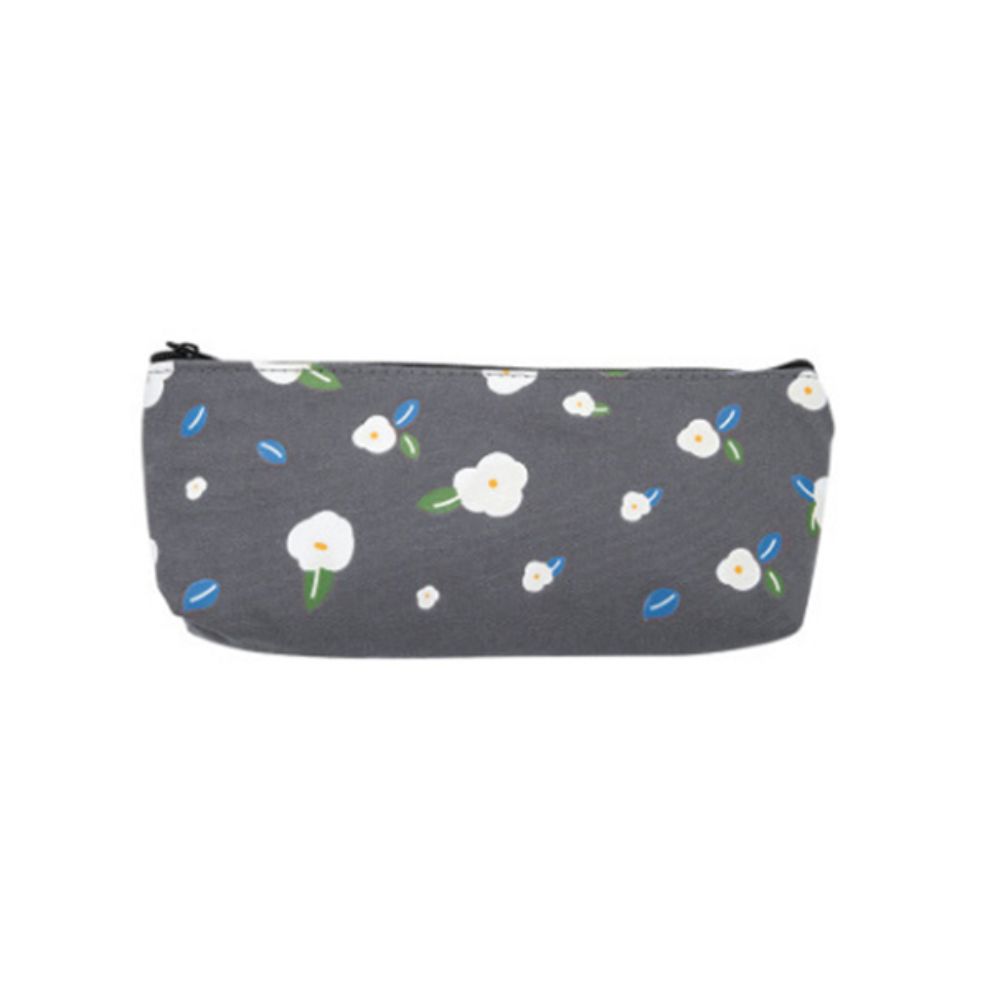 Flower Print Stationery Bag Multifunctional Pencil Case High Quality Pen Bag Students