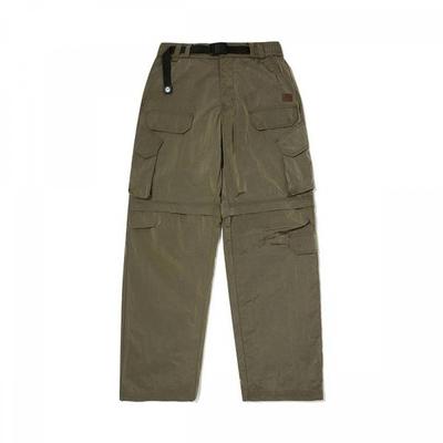 Pantaloni Convertibili 7 Tasche Kaki