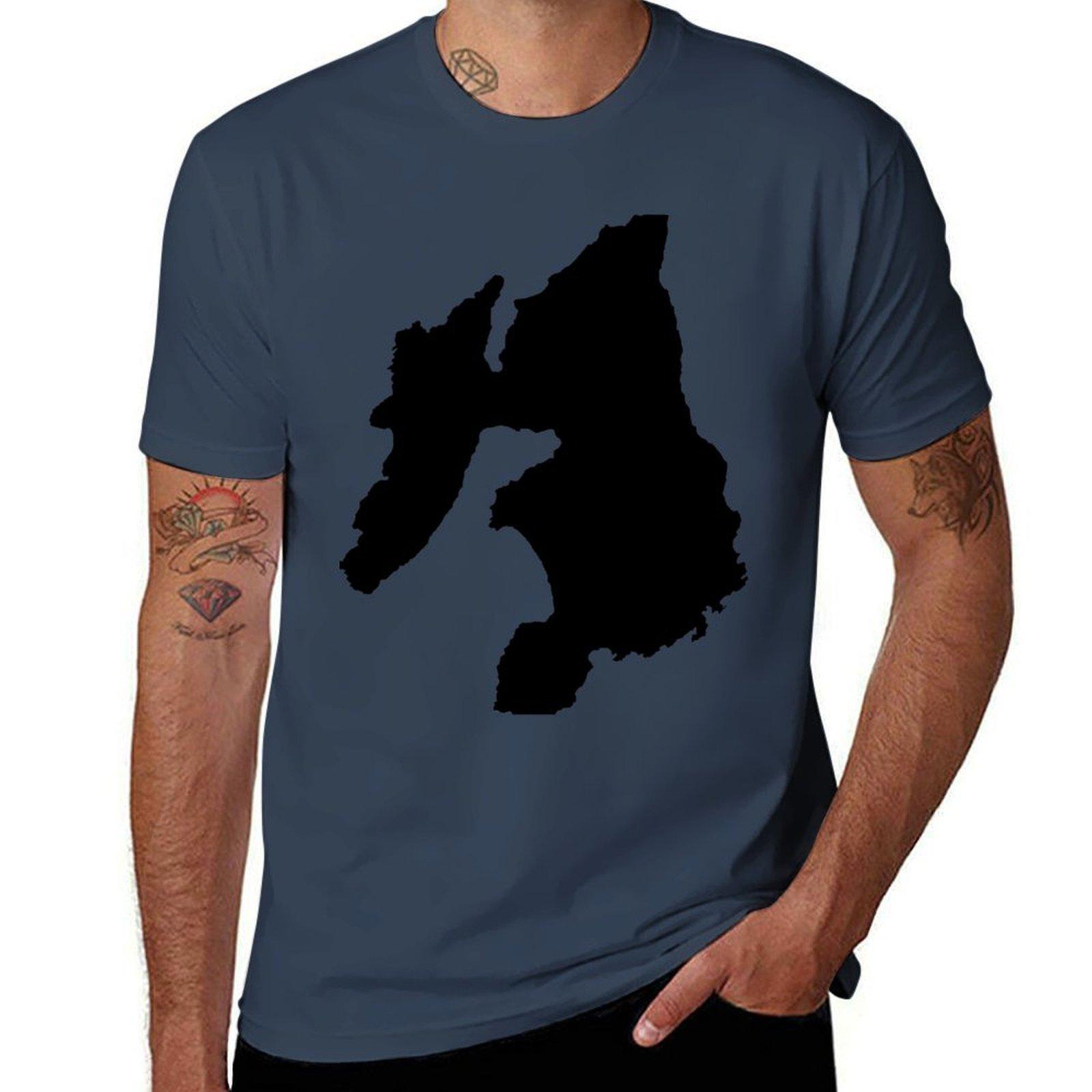 Islay shape T-Shirt funny t shirts man man graphic t shirt T-Shirt S