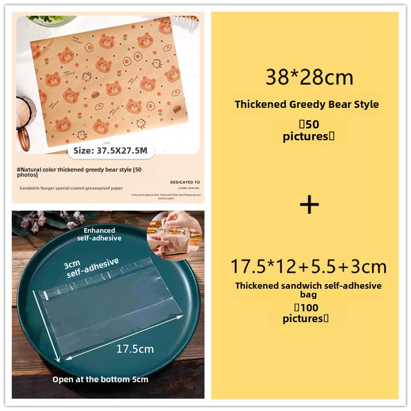 Clear Food-Grade Ziplock Bags for Sandwiches and Bread