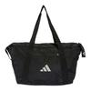 Adidas Fashion Versatile Regular Polyester Tote Travel Bag Women Bags Black Metallic-Silver IT2122