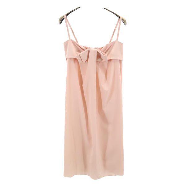 

FOXEY NEW YORK сделано в Японии Платье-комбинация 38 Розовый Женский Б/У