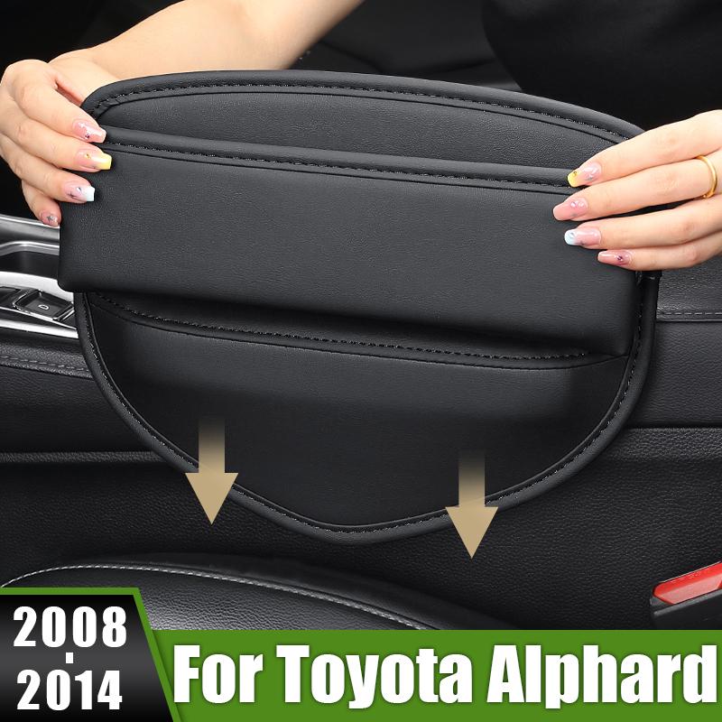 

Для Toyota Alphard Vellfire 20 AH20 2008 2009 2010 2011 2012 2013 2014 автокресло щелевой слот для хранения ящик для хранения держатель карманная сумка