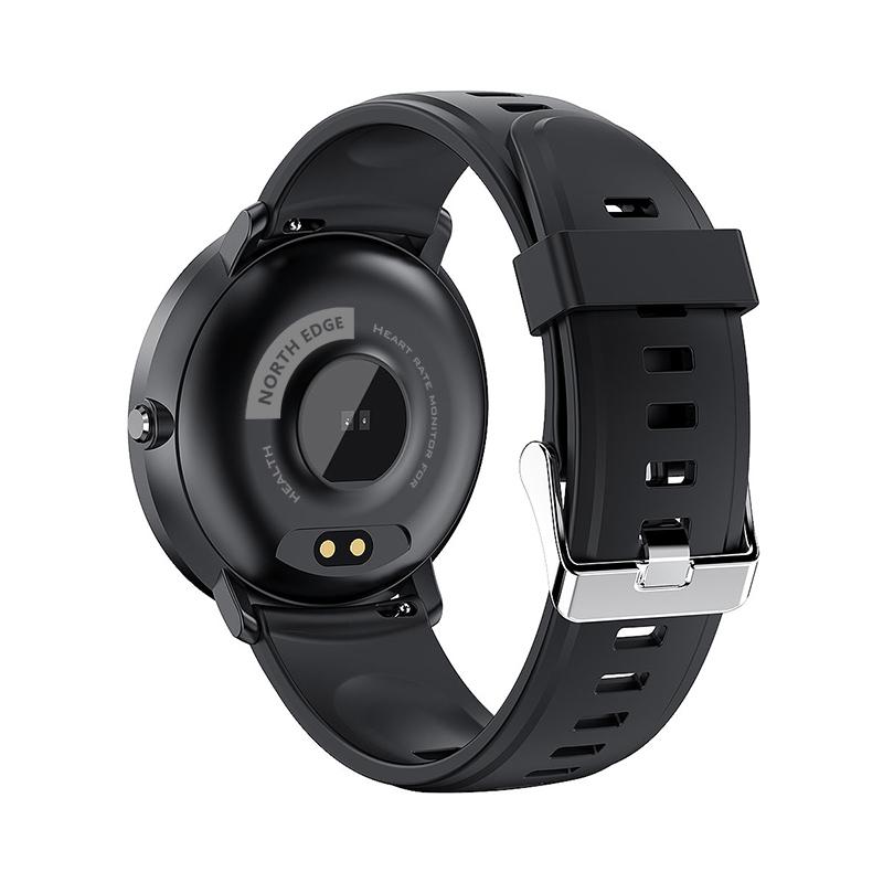 NORTH EDGE NL03 Men's Smart Watch 1.28" Touch Screen Fitness Sport Heart Rate Blood Pressure Monitor Unisex Bluetooth Smartwatch