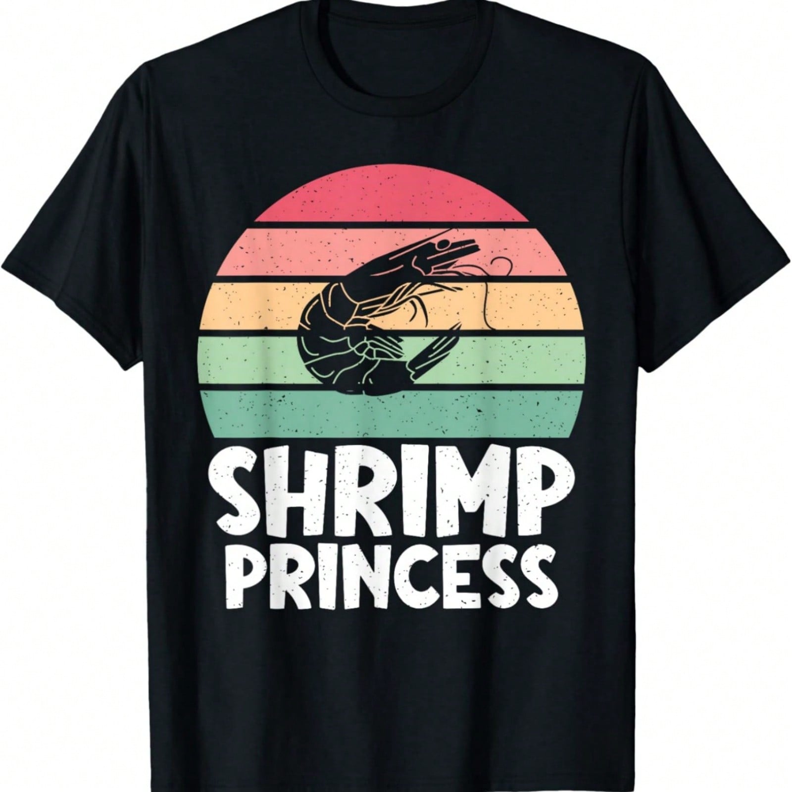 Shrimp Princess Shrimp Lover T-Shirt S