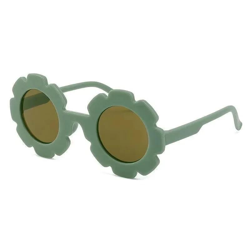 1-3pcs Sun Flower Cute Kids Sunglasses Boy Girls Toddler Lovely Baby Flowers Style Girls Outdoor Children Sunglasses