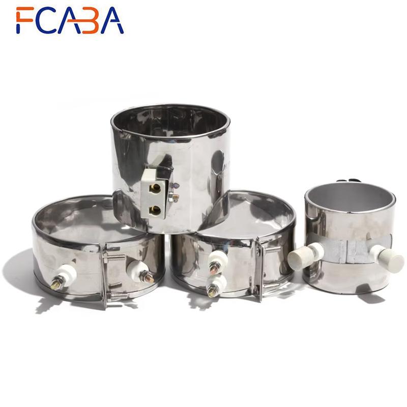FCABA 80mm Durchmesser 30~45mm Höhe 110/220/380V 230/260/300/340W SUS Heizband Glimmer Heizelement für Spritzgießmaschine