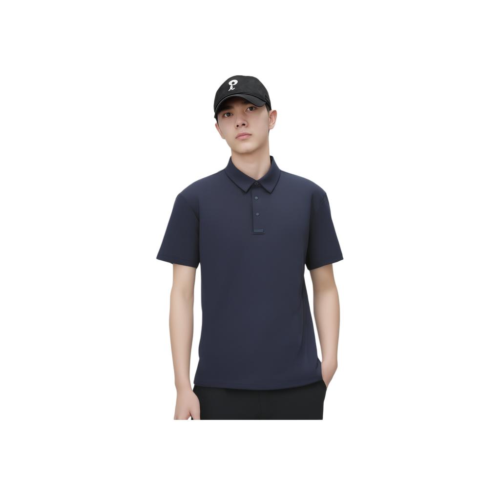 Li Ning Glory Serie Atmungsaktives Logo Poloshirt Herren Oberteile APLV825-2