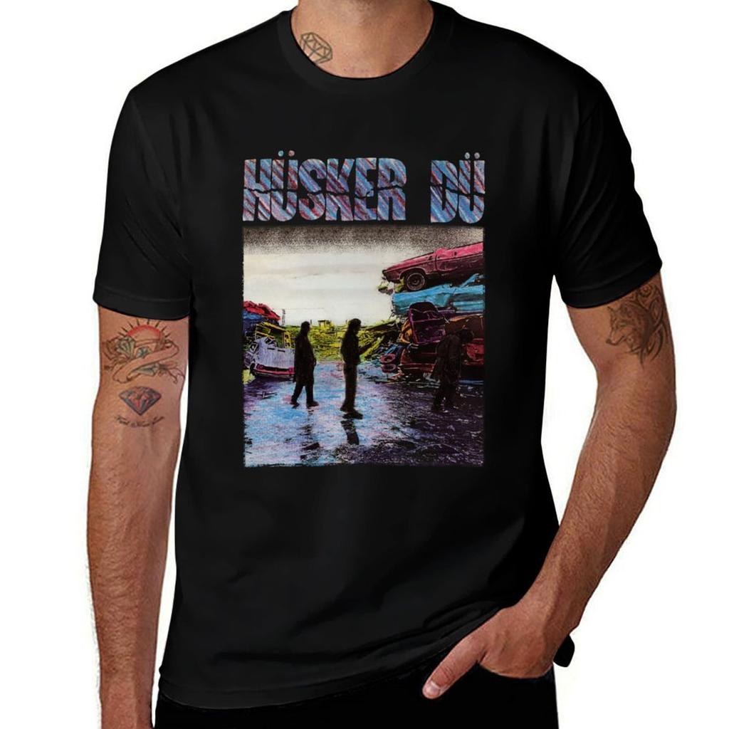 Husker Du - Zen Arcade T-Shirt Big Size Loose Fit Tee Shirt
