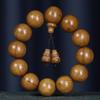 Six Paths Prayer Bracelet: 108 Natural Wood Beads with Watermelon Pattern for Men & Women