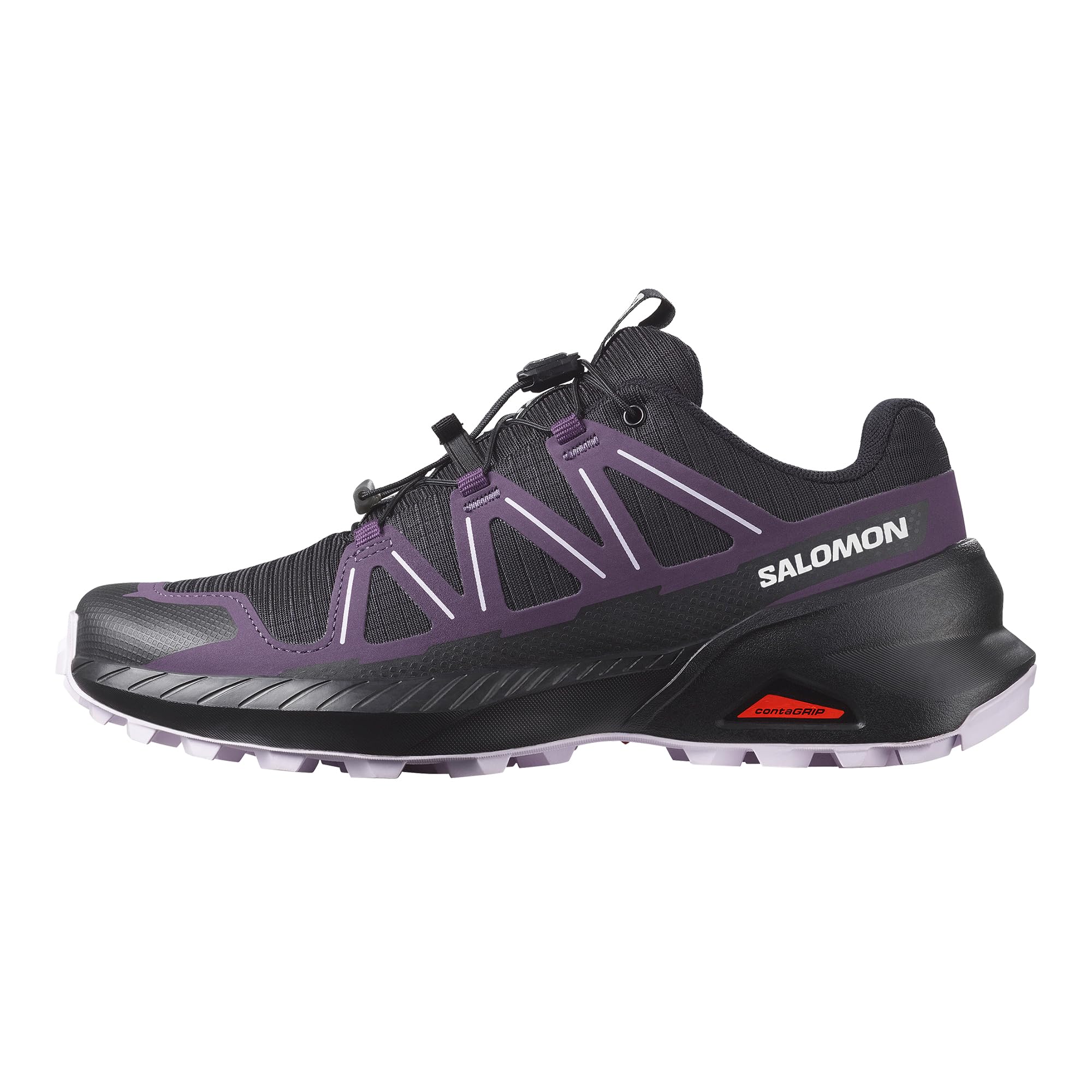 Trail Running SPEEDCROSS PEAK WOMEN Petal cm [Salomon] (L47603200) Black/Nightshade/Orchid 23.5