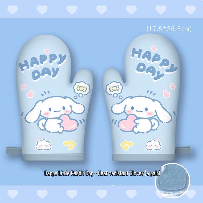 ZISIZ Heat Resistant Baking Gloves