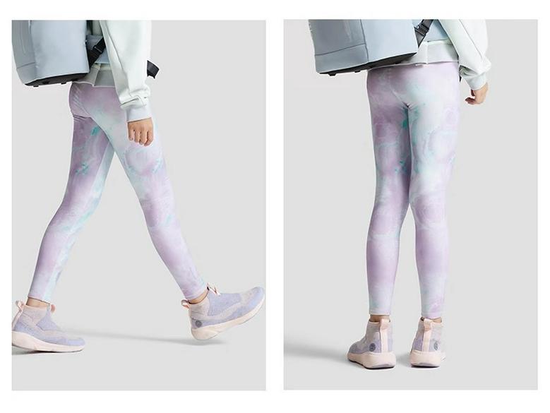 Pantaloni da yoga e da corsa invernali da ragazza in velluto caldo e confortevole