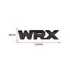3D For Subaru WRX Grille Logo Emblem Glossy Black Chrome Silver Red Metal Badge Decal Trunk Decal Car Sticker Accessories nn1