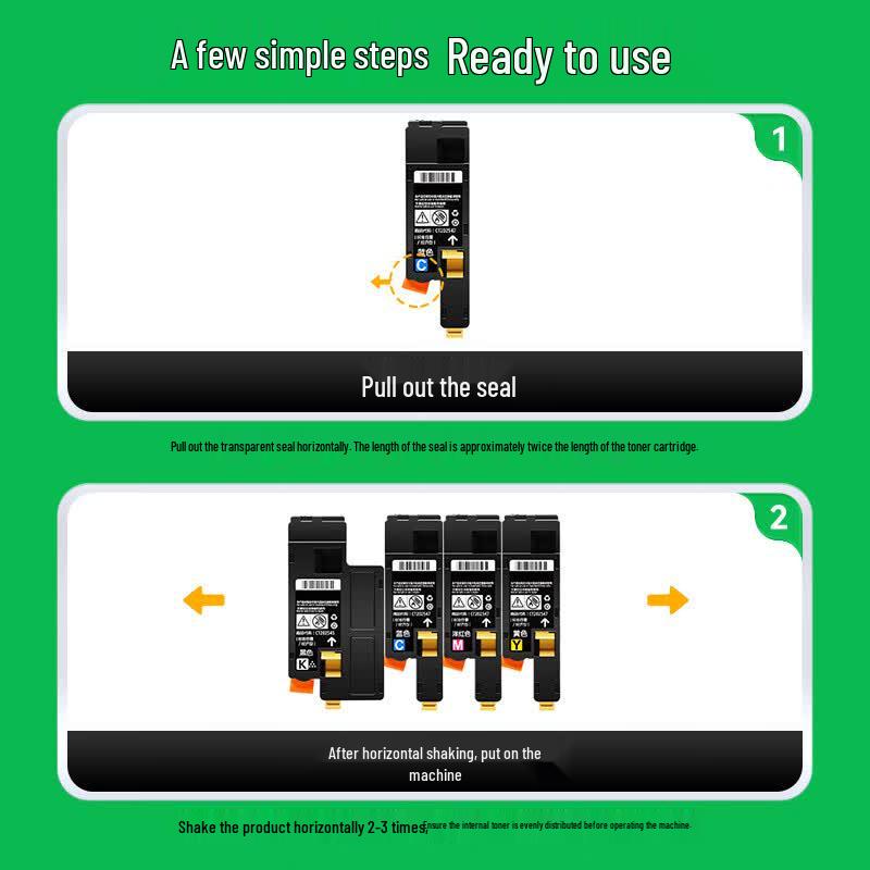 Caijin Compatible Toner Cartridge for Fuji Xerox CP105b/CM215FW Series