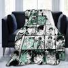My Hero Academia Collage Anime Flannel Fleece Blanket Lightweight Blanket Soft Warm Cozy Fuzzy Throw Blanket for Bed Sofa Travel