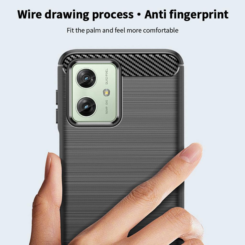 MOFI JK TPU Series-1 For Motorola Moto G54 5G Case Brushed TPU Phone Back Cover