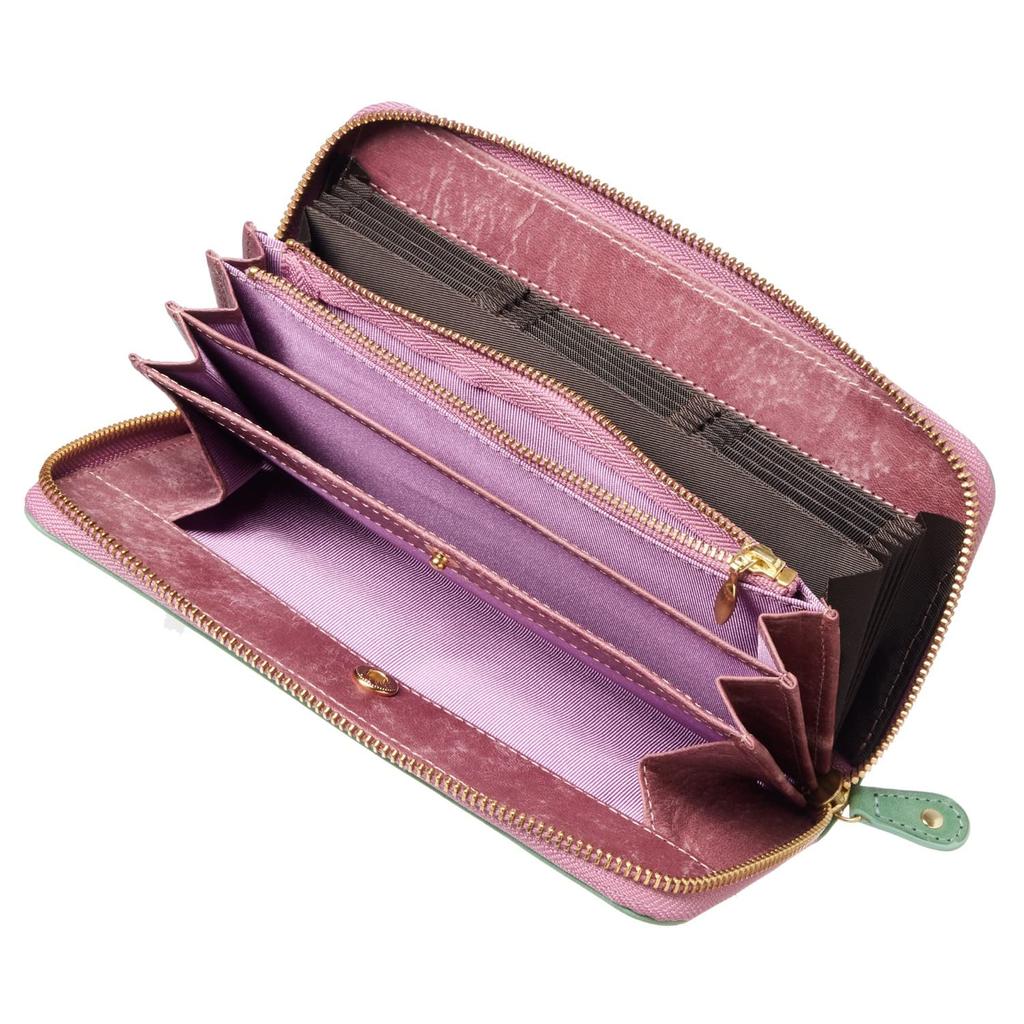 Align Maya Long Made with Italian IL PONTE This Vertical Card Case Features Easy Access and a Large Coin Perfect As a It Comes In a Box [VOICE]