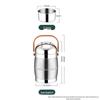 Lu Feng Lai 1.6L 304 Stainless Steel Insulated Food Jar