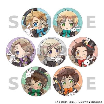 Hetalia World Stars  Trading Badges  Easter  Ver.b  1box 7pcs