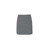 Gingham Check Skirt W Inner Pants Black