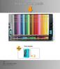 200 OBOS Professional Water-Soluble Oil-Based Colored Pencils for Painting, Sketching, Drawing, and Hand-Painting