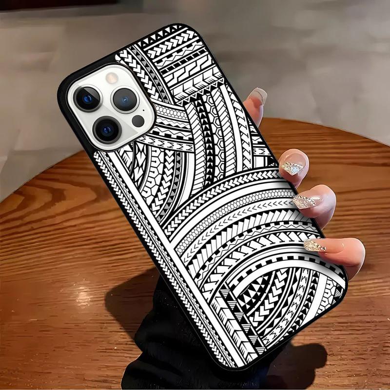 Hawaïaans Ornament Telefoonhoesje Voor iPhone 17 Air 16 15 14 13 12 11 Pro Max Max Plus Bumperhoesje Cover